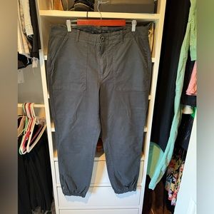 Banana Republic stretch cotton pant Grey size 16